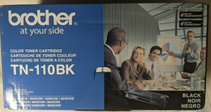 Genuine Brother TN-110BK Black Toner Cartridge NIB - Picture 1 of 5