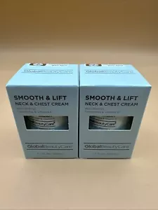 Crema de cuello y pecho suave y lifting Global Beauty Care 1,7 fl oz (2) frascos - Imagen 1 de 4