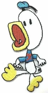 3" Cartoon Sailor Duck Embroidered Patch - Picture 1 of 1