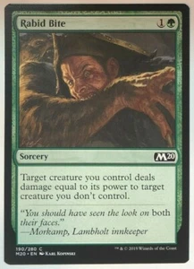 MTG Rabid Bite Core Set 2020 190/280 Regular Common - Picture 1 of 1