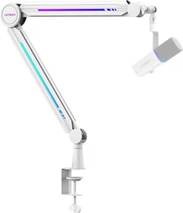 IXTECH RGB Mic Boom Brazo Alto Perfil, Brazo Superior Boom Soporte de Micrófono - Imagen 1 de 5