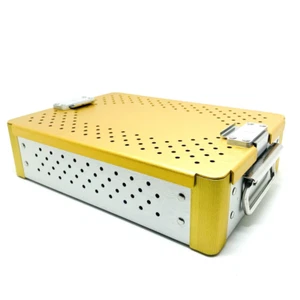 Instrument Sterilization case tray box with silicone mat 240mm*175mm*60mm - Picture 1 of 7