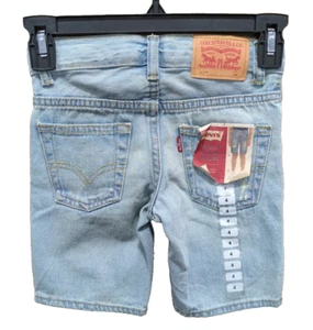 Levi's Boys 511 Adj. Waistband Slim Fit Denim Shorts Size 4 R4-B - Picture 1 of 12