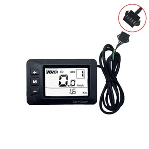 Electric Bike LCD Display EBIKE KD21C Speed Meter Adult Mountain Bike 36V 48V - Picture 1 of 11