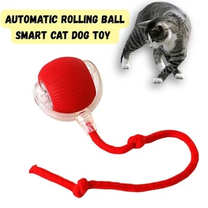 Automatic Rolling Ball Smart dog cat Toy Electric Pet Self-moving Kitten Game UK - Picture 1 of 6