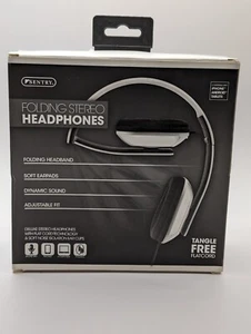 Sentry Folding Stereo Headphones, New - Picture 1 of 2