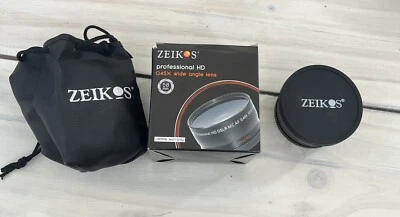 New Zeikos Pro HD Wide Angle 58mm .45x Camera Lens With Macro Ze-wa588 - Image 1 of 4