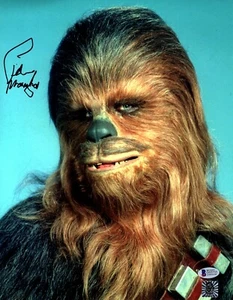 PETER MAYHEW Signed STAR WARS "Chewbacca" 11x14 Photo BECKETT BAS #D55735 - Picture 1 of 4