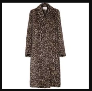 Gabardina de alpaca DOROTHEE SCHUMACHER talla pequeña Leapord nueva sin existencias - Imagen 1 de 11