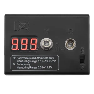 LED Digital Ohm Resistance Meter High Precision Coil Resistance Tester New - Picture 1 of 17