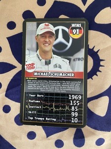 MICHAEL SCHUMACHER F1 TOP TRUMPS GRAND PRIX HEROES 2016 FORMULA ONE