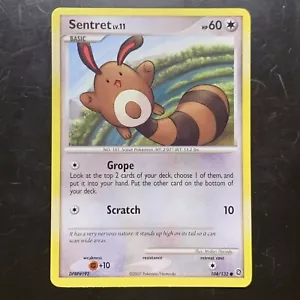 Sentret - 104/132 - Common DMG English Pokemon Secret Wonders - Picture 1 of 3