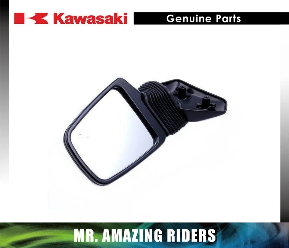Conjunto de espejo retrovisor derecho Kawasaki OEM 1986-2006 Concours 1000 ZG1000 A 56001-1334 Foto 1 de 2