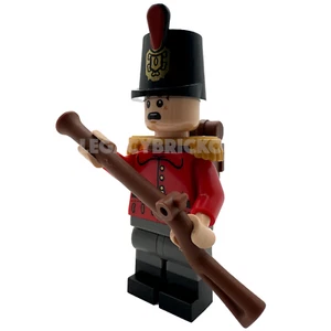Authentische LEGO Napoleonische Ära Britische Infanterie Soldat Minifigur Custom Neu - Bild 1 von 2