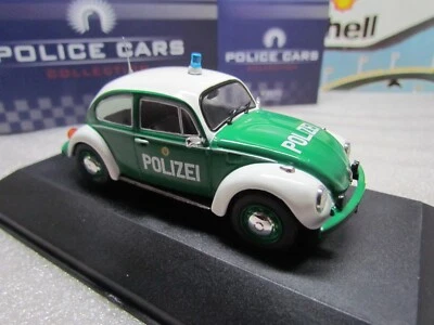 ATLAS EDITIONS - VOLKSWAGEN BEETLE  - POLIZIA  - 1/43 SCALE - POLICE COLLECTION - Image 1 of 4
