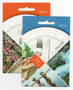 2006 - Europa CEPT (Islanda) - La gastronomia, due libretti 70-90 K MNH** - Picture 1 of 1