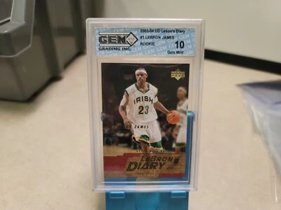 Upper Deck LeBron James 2003 #LJ1 (novato) gema como nueva 10 T6783 Foto 1 de 4