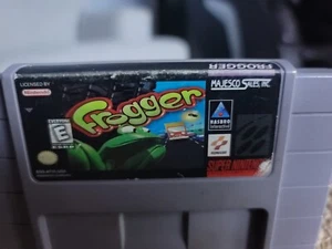Frogger SNES Super Nintendo 1998 - Authentic Game Cartridge Tested & Working - Picture 1 of 5