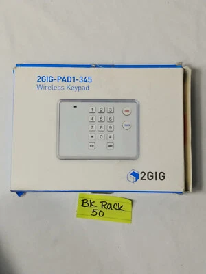 Nortek 2GIG Wireless Keypad Model 2GIG-PAD1-345 New In Box - Image 1 of 4
