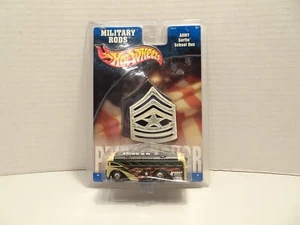 Autobús escolar Hot Wheels Military Rods Army Surfin’ NUEVO 2002 - Imagen 1 de 6