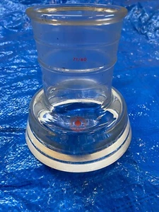 Hergestellt in den USA ACE GLAS 4" ID Reaktorkopf mit 71/60 Gelenk oder für Destillationskolben - Bild 1 von 3