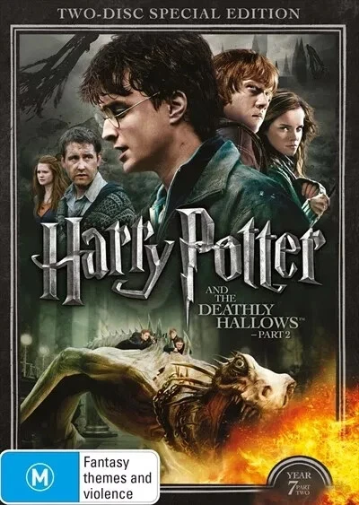 Harry Potter And the Deathly Hallows: Part 2 DVD (Region 4, 2016) New-Free Post - Image 1 of 1