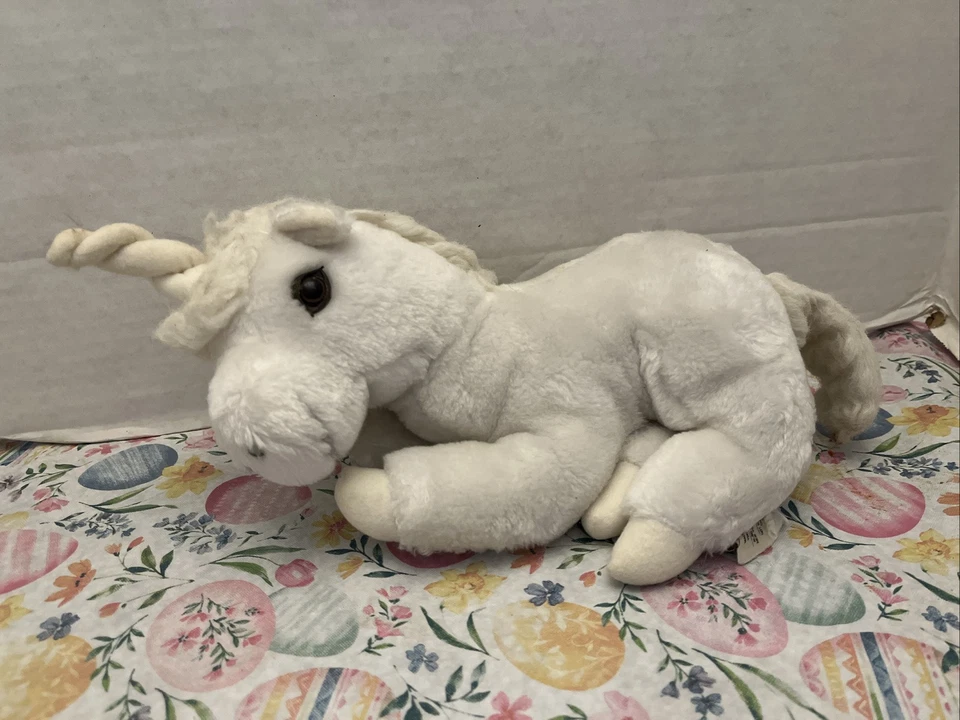 Vintage Commonwealth Of Pennsylvania White Unicorn Plush Stuffed Animal Korea - Image 1 of 4