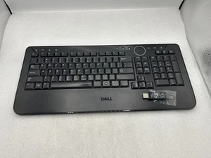 Dell Wireless Black Keyboard M756C Y-RBP DEL4 USB iR Receiver C-UAM35 - FREE S/H - Picture 1 of 5