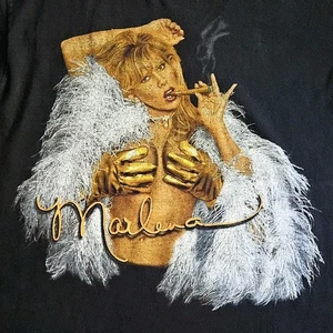 T-shirt vintage anni 90 WWF Marlena Goldust directors cut wrestling XL punto singolo - Foto 1 di 9