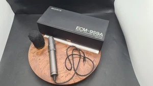 Sony ECM-959A Elektret Kondensator Mikrofon - Originalverpackt - funktionstüchtig - Bild 1 von 15