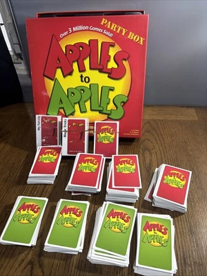 Apples to Apples Party Box Card Game - Complete Set, Some Packs Unopened - Image 1 of 4