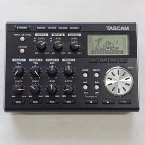 Tascam DP-004 Digital Multi Track Recorder 2IN / 4TR Pocket Studio Good Tested - Picture 1 of 4