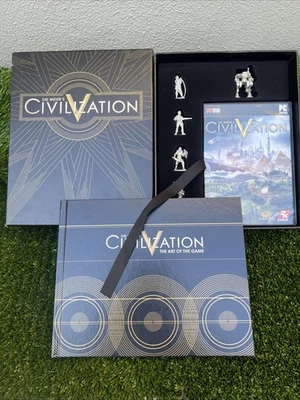 Sid Meier's Civilization V Collector's Edition (PC, 2010) Complete CIB - Image 1 of 4
