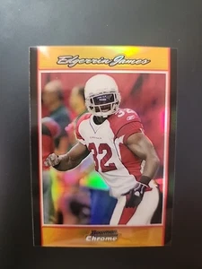Bowman Chrome Edgerrin James Gold Refractor Prizm 2007 Ref #/50 AZ Cardinals - Imagen 1 de 7