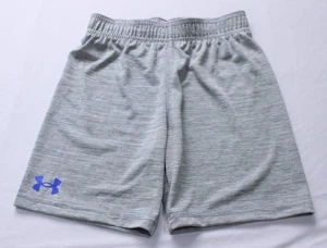 Under Armour Boy's Basic Elastic Waist Athletic Shorts JL3 Gray Size 5 - Picture 1 of 5