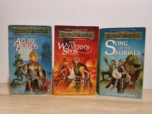 Forgotten Realms The Finder's Stone Trilogy Fantasy Book Set Novak Grubb TSR Rpg - Picture 1 of 5