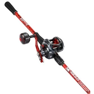  Baitcaster Rod Reel Combo, 2-Piece Fishing Rod with 400 Size Casting Reel,  - Picture 1 of 8