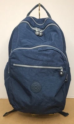Mochila grande Kipling City Pack azul verdadero sin encanto Foto 1 de 4