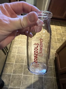 J. O. Johnson & Son ACL Half Pint Milchflasche Winsted Connecticut CT - Bild 1 von 11