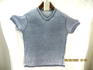 LUCKY BRAND VENICE BURNOUT SZ L Cotton/Polyest Men's Gray Super Thin T- Shirt - Imagen 1 de 16