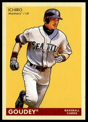 2009 Upper Deck Goudey #174 Ichiro Suzuki - Imagem 1 de 2