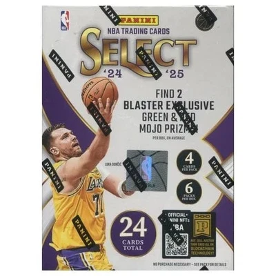 2024-25 Panini Select Basketball Factory Sealed Hobby Blaster Box