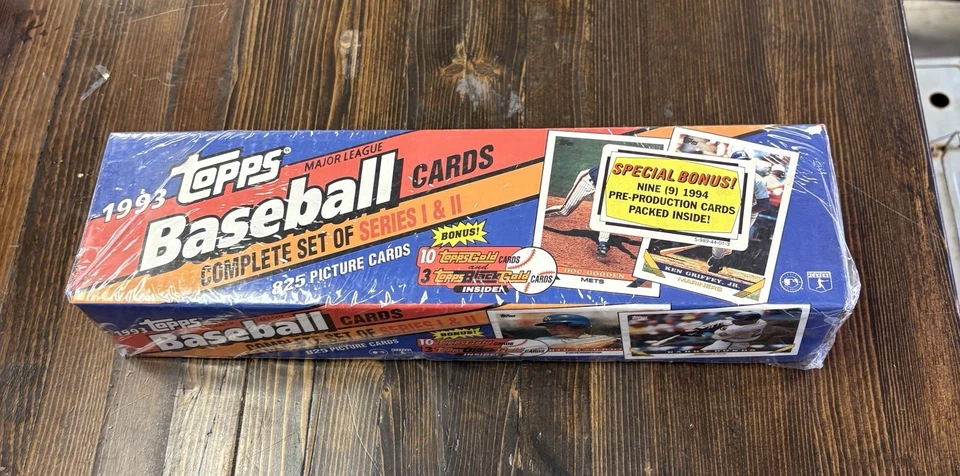 1993 Topps Baseball Complete Set Factory Sealed Derek Jeter Rookie - Image 1 of 1