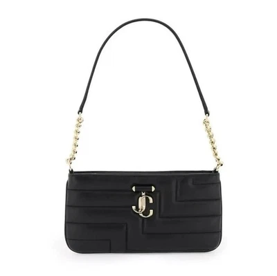 Bolso de hombro delgado Jimmy Choo Avenue - negro Foto 1 de 4