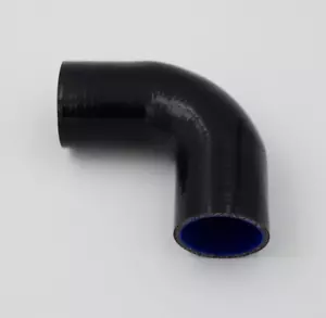 ID 1"-1.38" 25mm - 38mm 90 Degree Silicone Reducer Turbo Intercooler Intake Hose - Foto 1 di 13