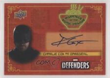 2018 Marvel Defenders Markings of the Royal Dragon Charlie Cox #RD-CC Auto p1l