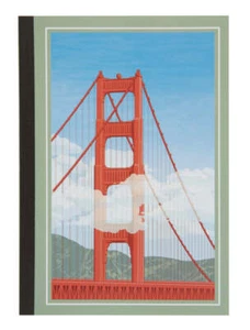 Itoya Profolio Oasis Nationalparks gefüttertes Notizbuch in Golden Gate - A5 - NEU - Bild 1 von 1