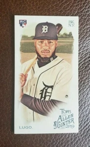 2019 Topps Allen Ginter Mini #208 Dawel Lugo Rookie Card Detroit Tigers - Picture 1 of 2