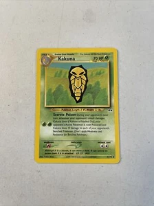 Pokemon TCG 2001 Neo Discovery Trading Card -- Kakuna 41/75 - Picture 1 of 2