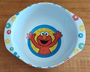 Sesame Street The First Years Elmo Plastic Melamine Kids Cereal Bowl 2003